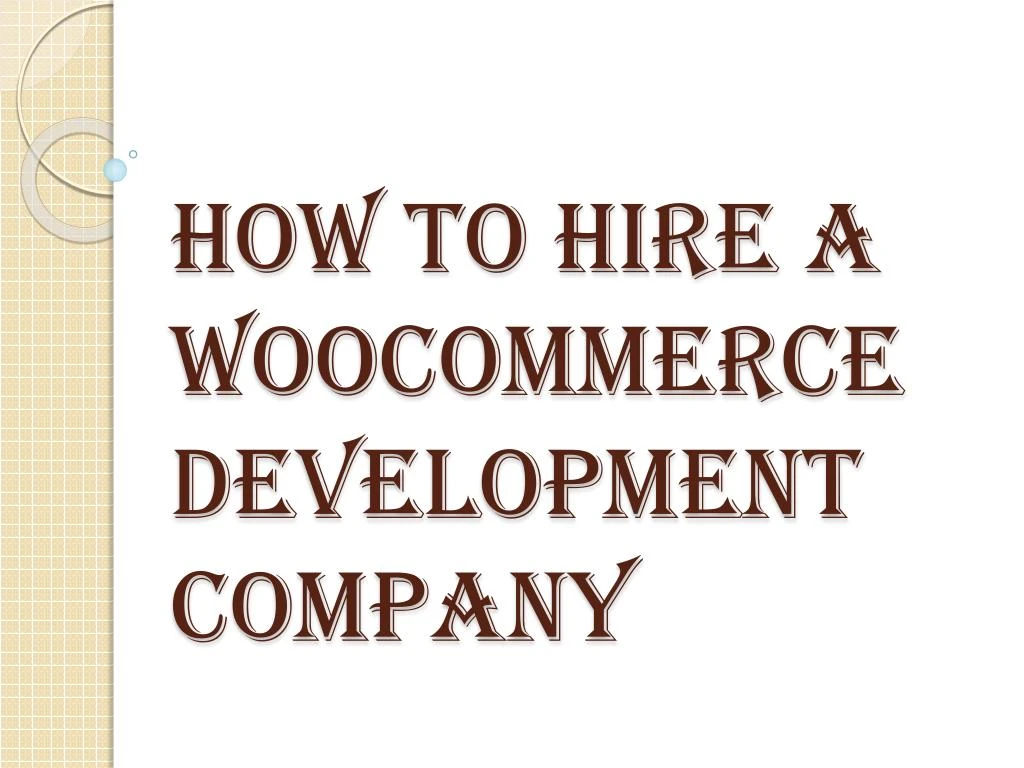how to hire a woocommerce development company