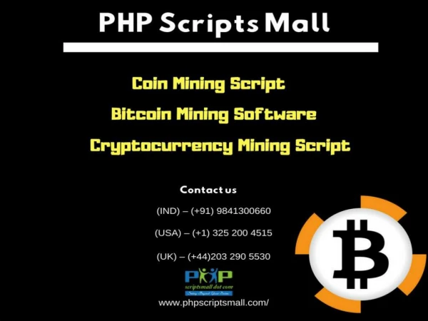 Cryptocurrency Mining Script - Bitcoin Mining Software