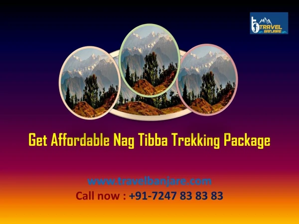 Get Affordable Nag Tibba Trekking Package at Travel Banjare