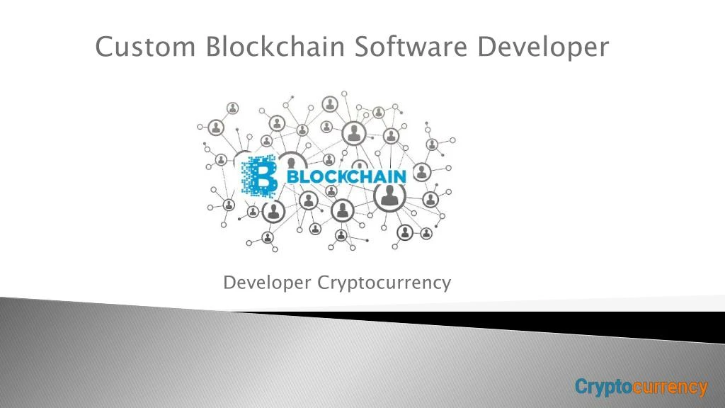 custom blockchain software developer