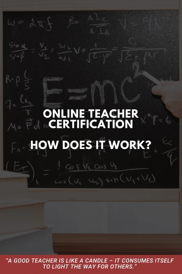 Online Teacher Certification