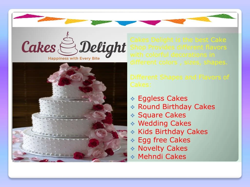 cakes delight is the best cake shop provides