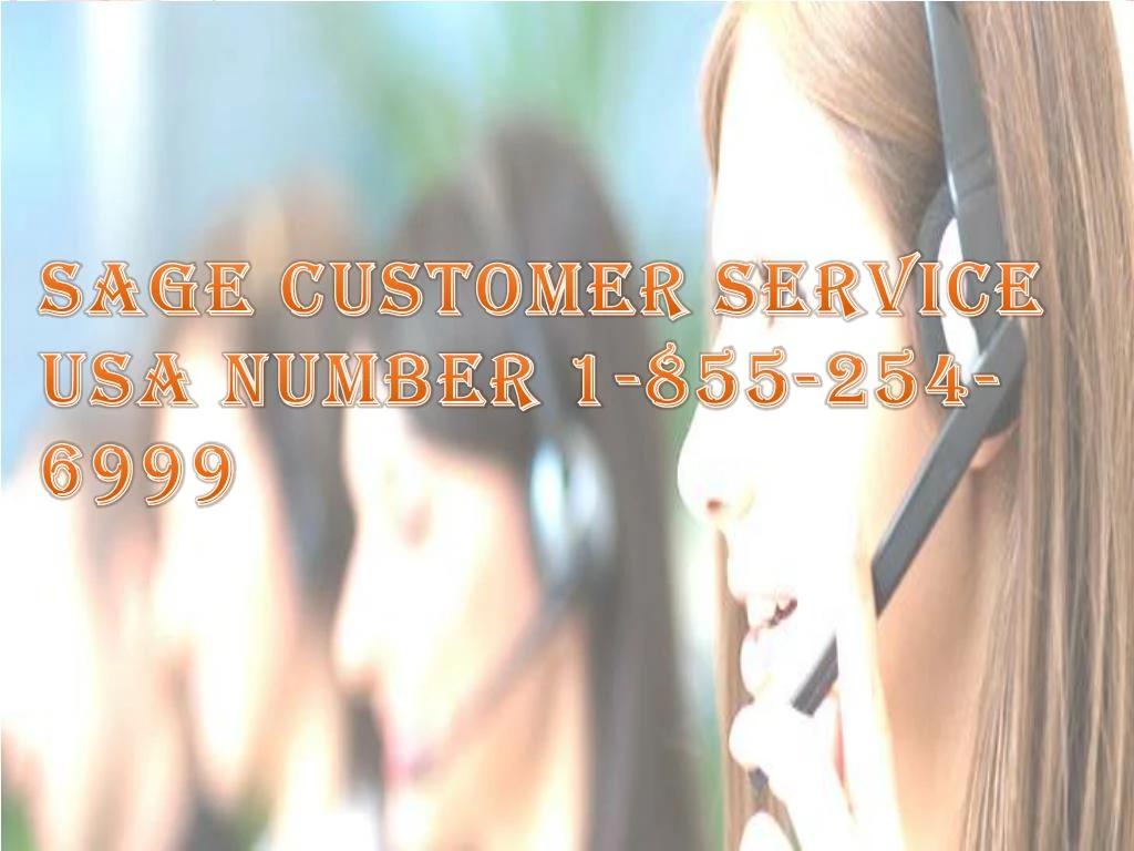 sage customer service usa number 1 855 254 6999