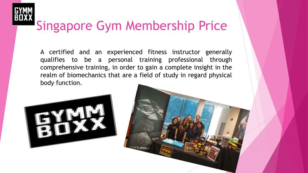 singapore gym membership price