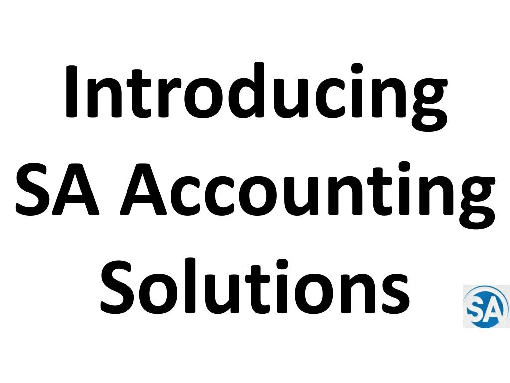 introducing sa accounting solutions