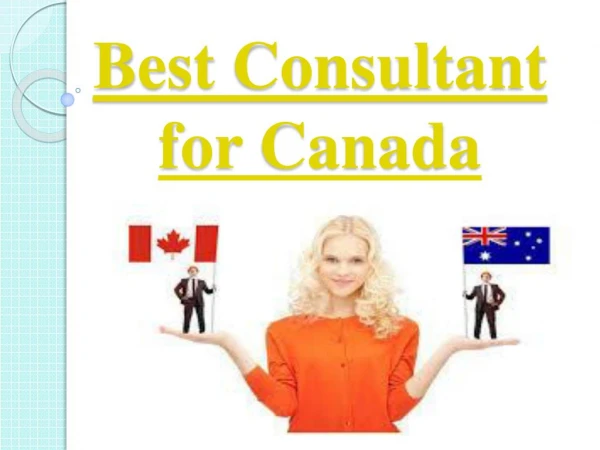 Best Consultants for Canada