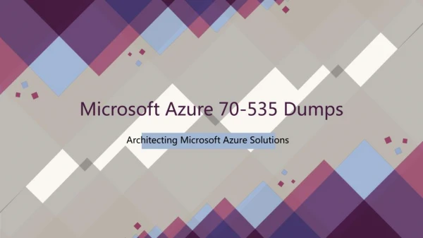 2018 70-535 Microsoft Real Dumps IT-Dumps
