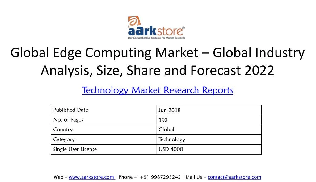 global edge computing market global industry analysis size share and forecast 2022