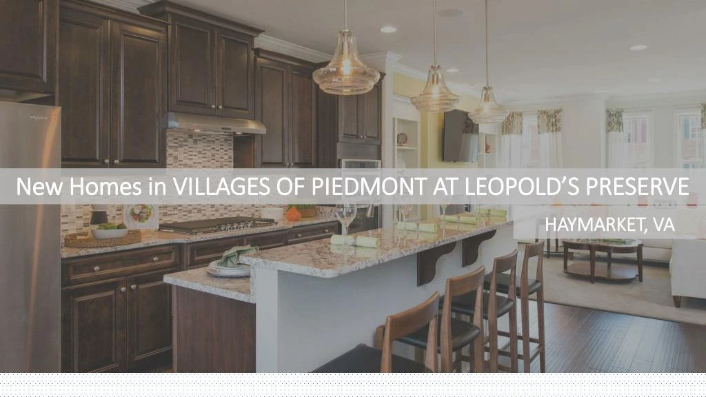 new homes in villages of piedmont at leopold s preserve