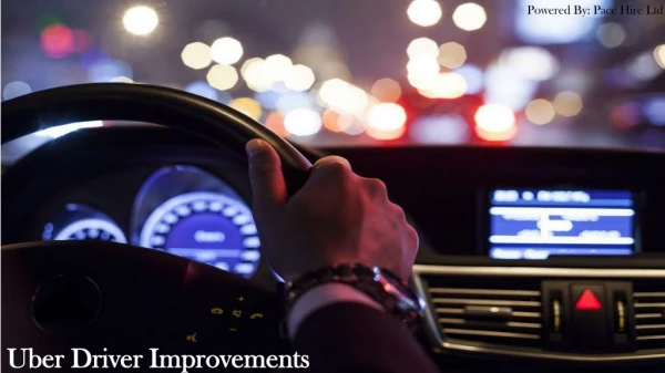 Uber Driver Improvements