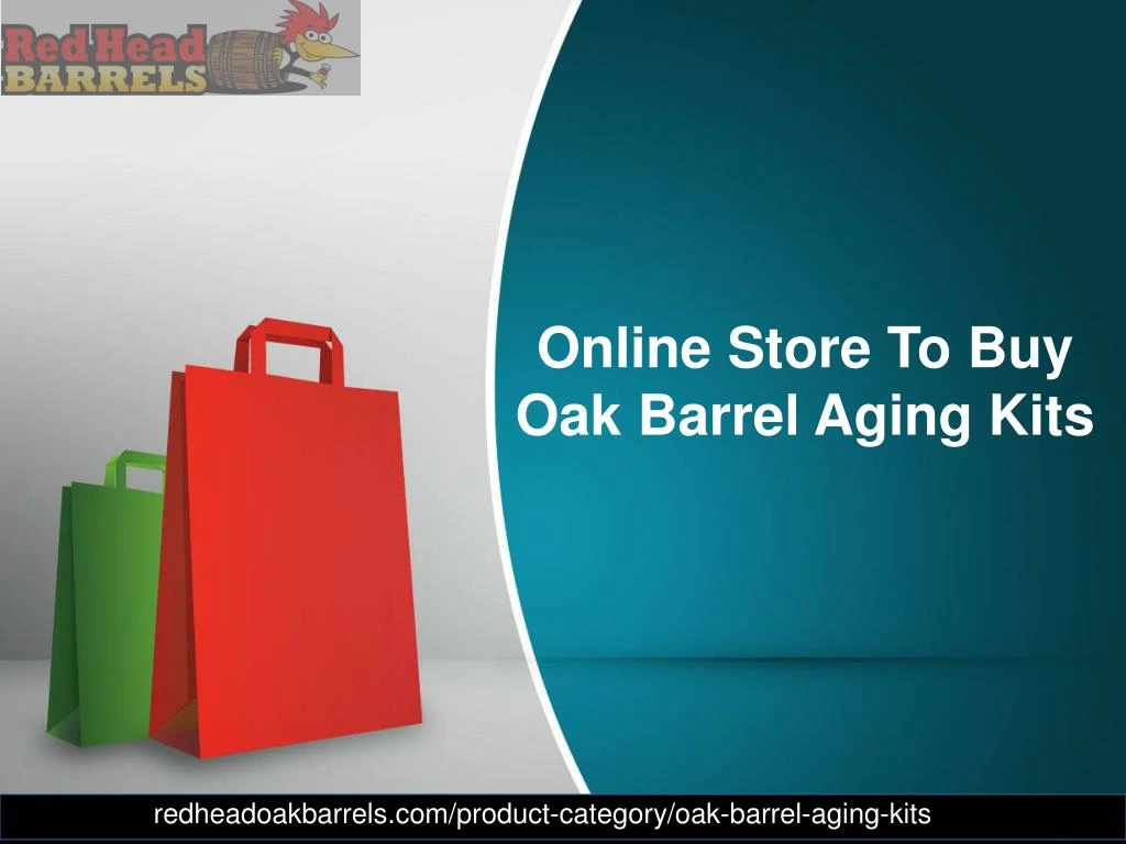 online store to buy oak barrel aging kits