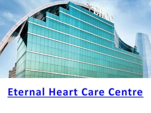 Best Heart Care Centre in Jaipur, India - Eternal Hospital