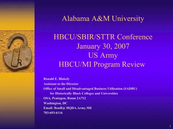 Alabama AM University HBCU