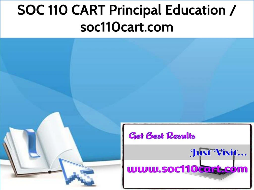 soc 110 cart principal education soc110cart com