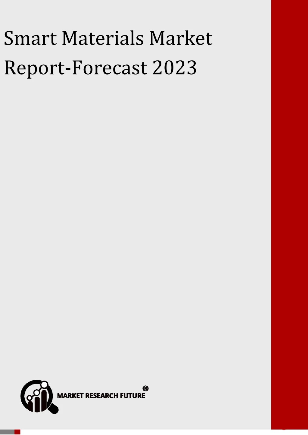 smart materials market report forecast 2023 smart