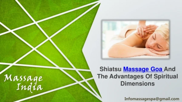 What Are The Advantages Of A Shiatsu Massage Goa Seat?