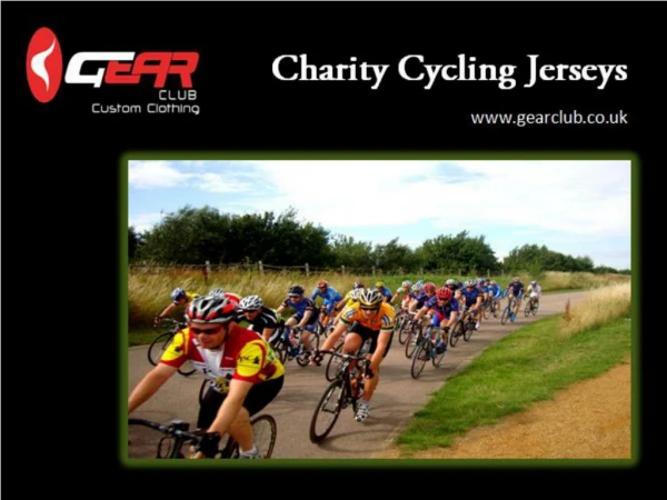 Charity Cycling Jerseys – Gear Club Ltd