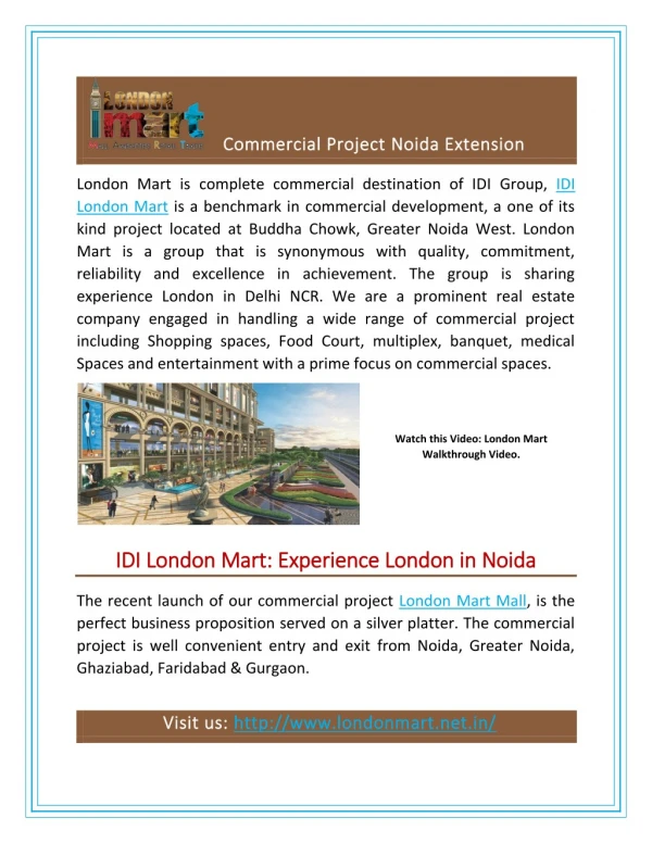 London Mart Mall Greater Noida West