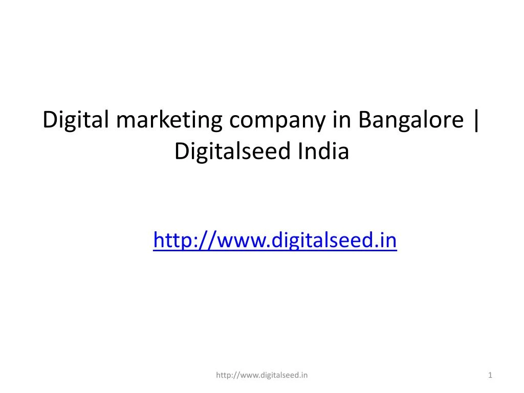 digital marketing company in bangalore