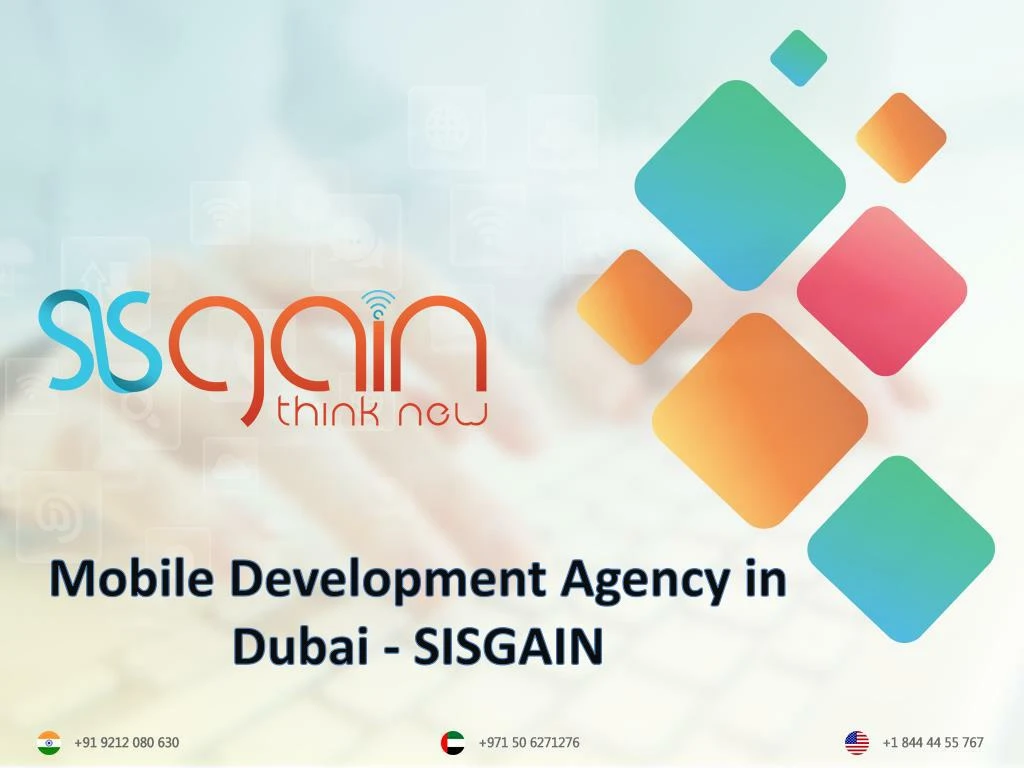 mobile development agency in dubai sisgain