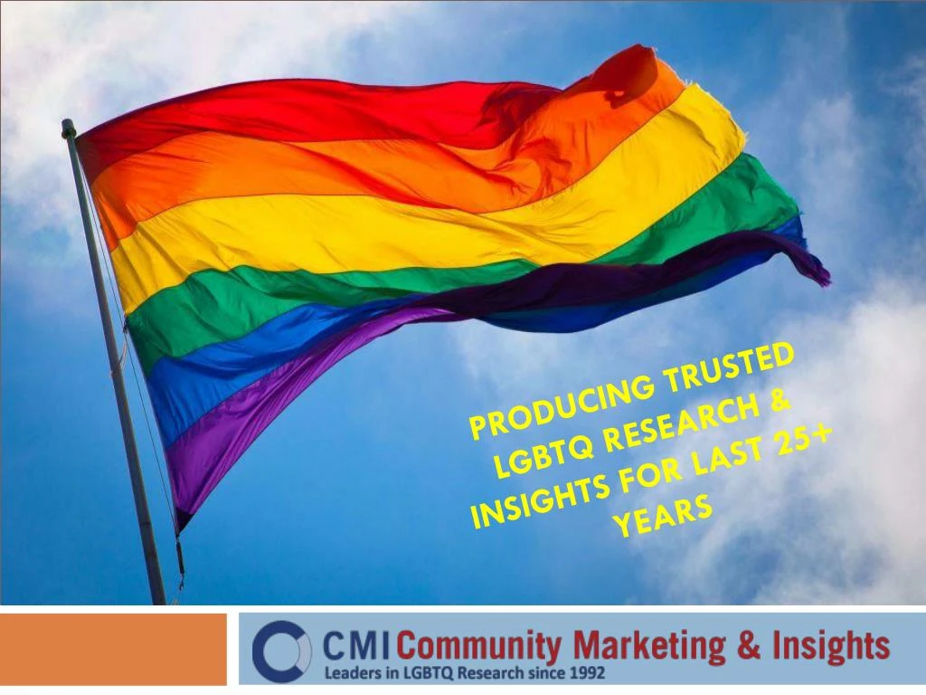 producing trusted lgbtq research insights