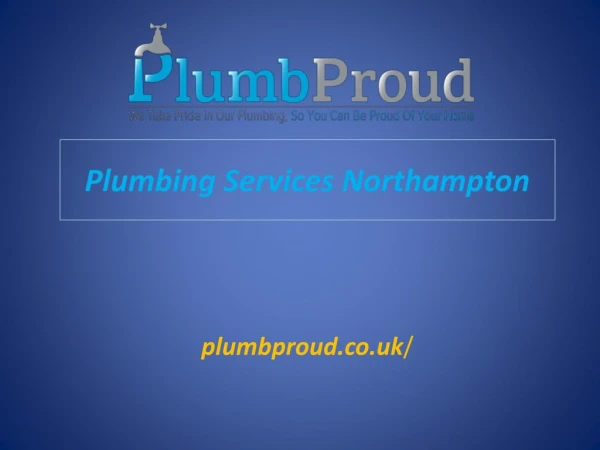 Plumbing Services Northampton