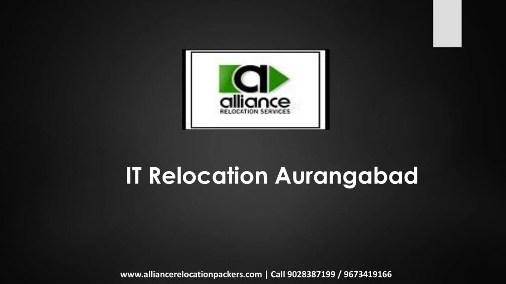 it relocation aurangabad