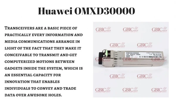 Huawei OMXD30000