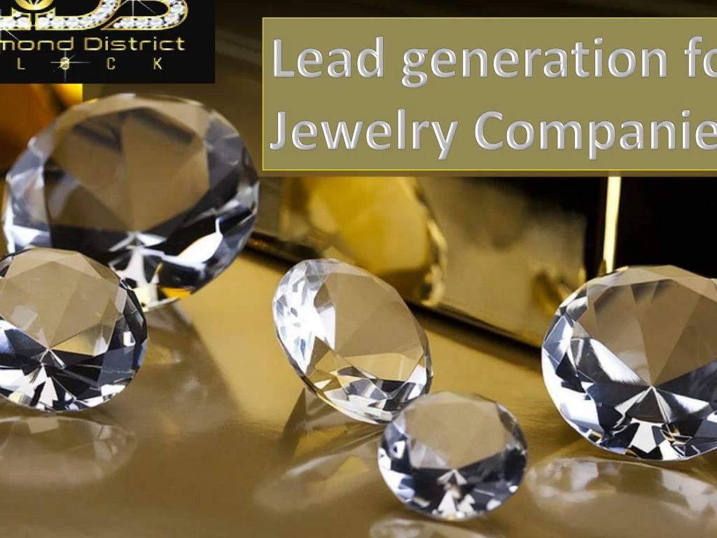 lead generation for jewelry companies