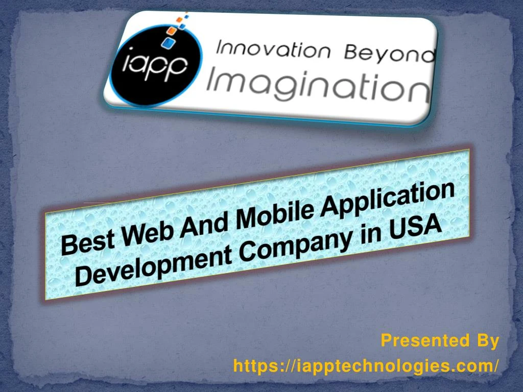 best web and mobile application development company in usa