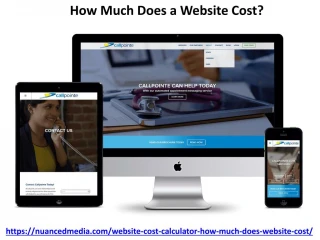 How Much Does a Website Cost? - slide 1