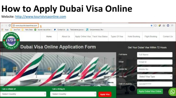 Duba Visa Online at touristvisaonline.com