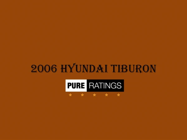 2006 Hyundai Tiburon
