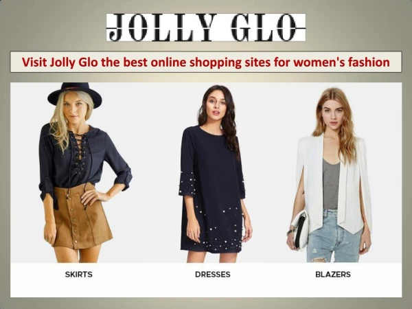 Search the best online shopping sites for women's fashion