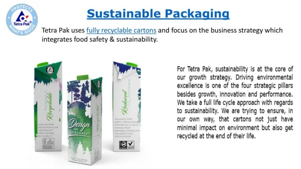 Sustainable and Green Packaging