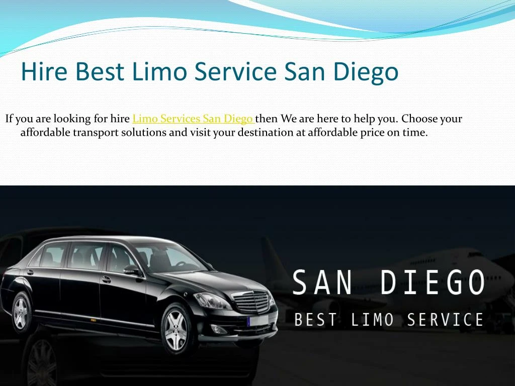 hire best limo service san diego