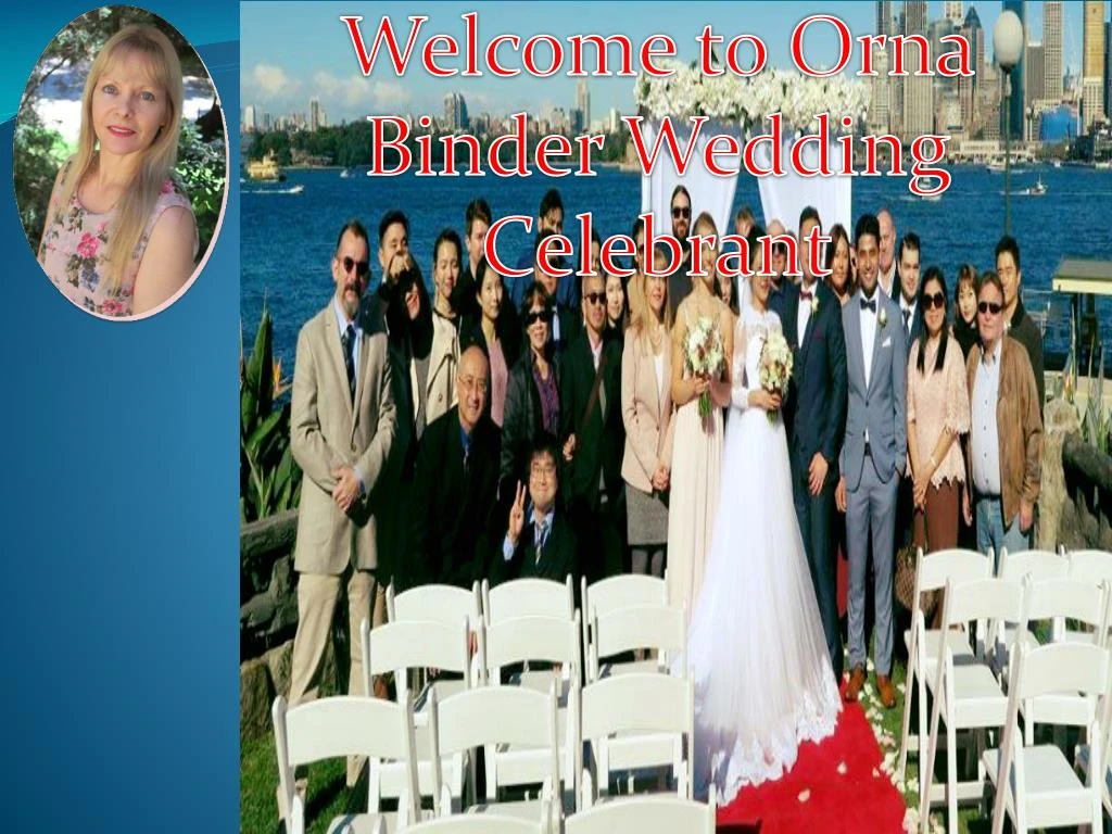 welcome to orna binder wedding celebrant
