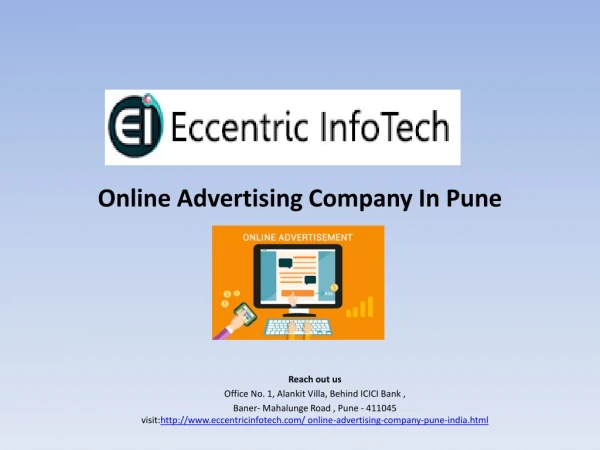 Online Advertising , PPC Company in Pune, India - Eccentric Infotech