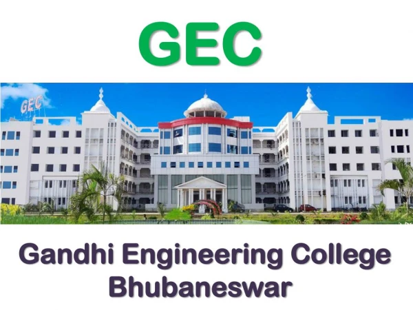 Best Engineering College in Gandhi Group