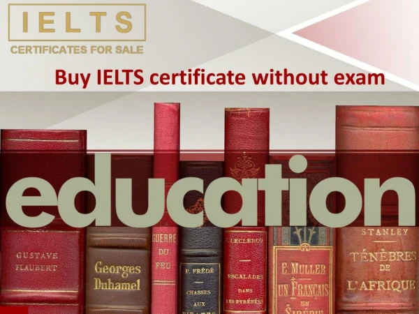 Buy IELTS certificate without exam
