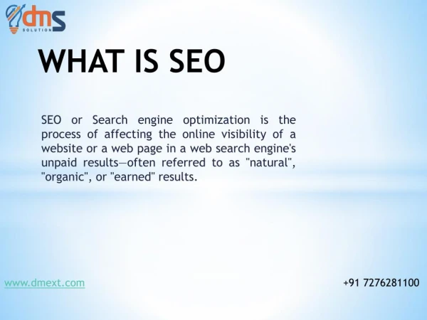SEO Company in Pune | SEO Services In Pune | DMS Solutions