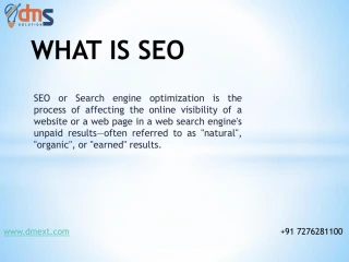 SEO Company in Pune | SEO Services In Pune | DMS Solutions - slide 1
