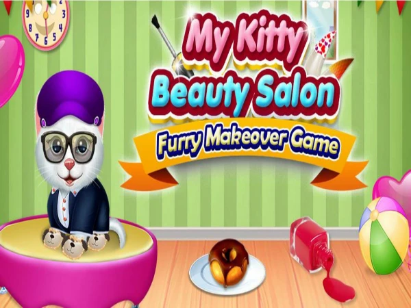 My Kitty Beauty Salon Furry Makeover Game
