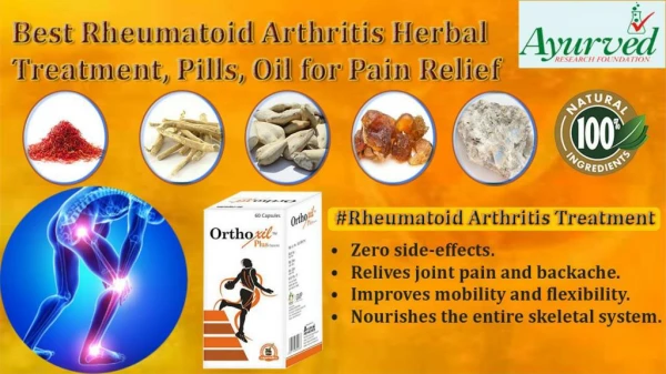 Best Rheumatoid Arthritis Herbal Treatment, Pills, Oil for Pain Relief