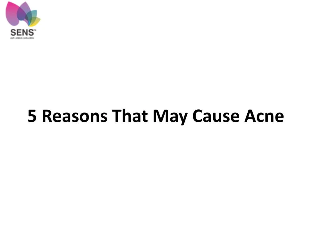 5 reasons that may cause acne