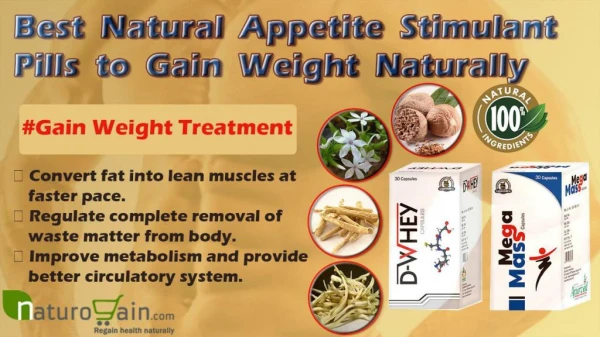 Best Natural Appetite Stimulant Pills to Gain Weight Naturally