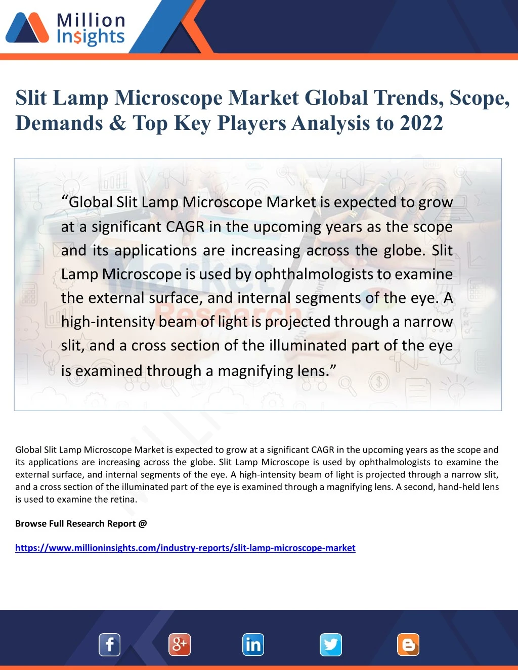 slit lamp microscope market global trends scope