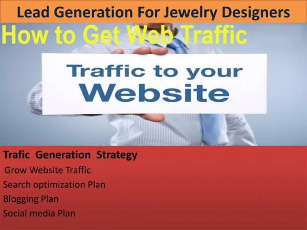 Lead Generation For Jewelry Designers