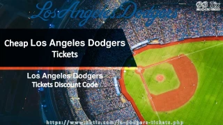 Cheap Dodgers Tickets | Los Angeles Dodgers Tickets Cheap - slide 1