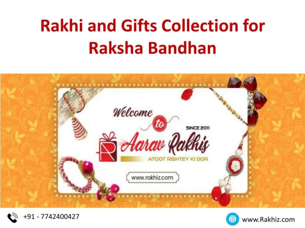 Rakhi and Gifts Collection for Raksha Bandhan
